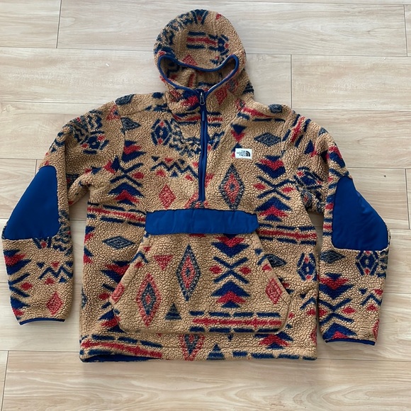 The North Face Other - The North Face Campshire Aztec Geometric fleece pullover Mens M